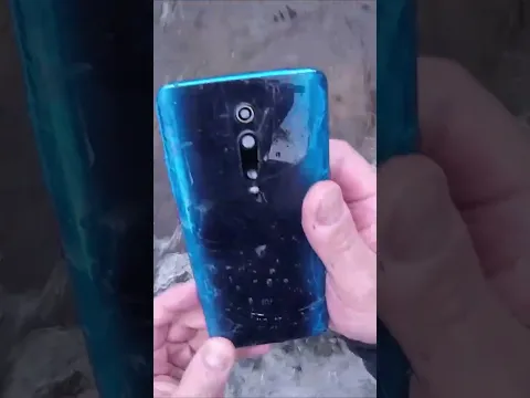 Encontré un TELÉFONO EN EL RÍO ¡y el dueño me ha contactado! #shorts