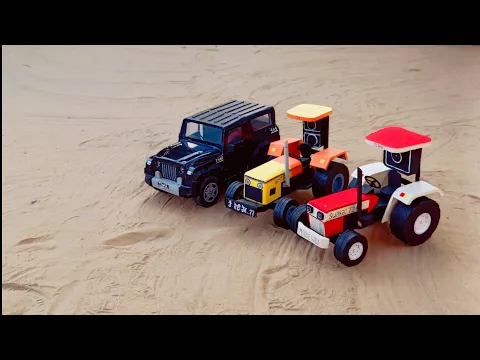 cardboard swaraj trector making video #short #youtubeshorts #trending #trendingshorts  #shortvideo