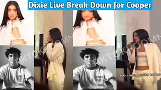 Dixie D'amelio Breaks Down on Stage  at the Death of Cooper Noriega and See how Everyone Reacts !!😥
