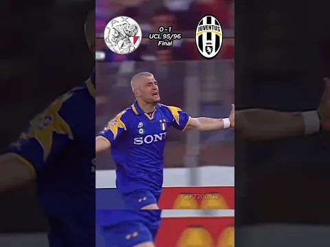 Ajax vs Juventus UCL Final 95/96