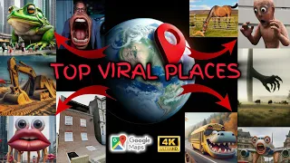 📍TOP VIRAL LOCATION ON GOOGLE MAPS AND GOOGLE EARTH 🔥