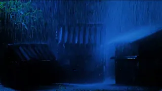 Tin Roof Storm Ambience with Loud Thunder | Intense Rain Sounds for Deep Rest and Mind Calm