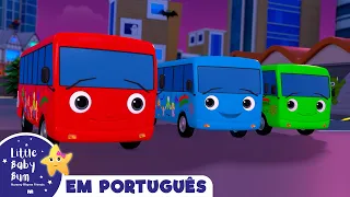 🎃 As Rodas do Ônibus de Halloween 🎃| Little Baby Bum em Português | Desenhos e Músicas Infantis