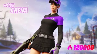 SOLO ARENA LIVE 135k POINTS! (FORTNITE SEASON 7) FORTNITE LIVE