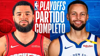 NBA PLAYOFFS 2024-25: Houston Rockets x Golden State Warriors | Partido Completo