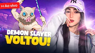 😱❤️ DEMON SLAYER DE VOLTA 😱❤️  LIVE FF AO VIVO 😱❤️#shortsfeed #shortslive #shorts
