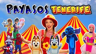 Payasos en Tenerife🤡 show de Payasos canarias