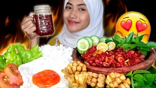 CUMI MERCON HOT JELETOT ‼🔥 MUKBANG SAMBEL CUMI PETE | MUKBANG ASMR