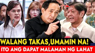 BISTADO NA! PBBM sinupalpal ng kanyang dating ABOGADO ATTY VIC RODRIGUEZ VP SARA DUTERTE IMPEACH RAP