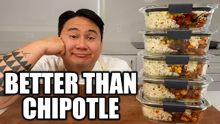 Easy & Affordable Burrito Bowl Meal Prep