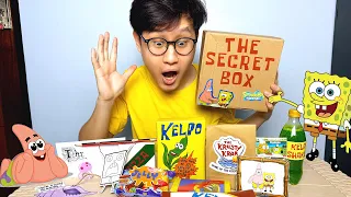 UNBOXING SECRET BOX SPONGEBOB! ISINYA BANYAK BGT!