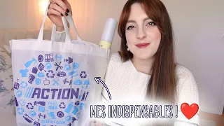 MES INDISPENSABLES chez ACTION ! 🥳 Ce que je rachète à chaque fois (petits prix) ❤️ | LOdoesmakeup