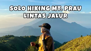TERSESAT SAAT SOLO HIKING GUNUNG PRAU VIA DIENG LINTAS JALUR PATAK BANTENG || #SMVLOG2