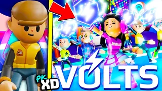 REACCIONAMOS A LA CANCION OFICIAL DEL EQUIPO VOLTS😱⚡ LA LA LA ⚡🎶NUEVA ACTUALIZACION🎶 PK XD❤️-kaleta