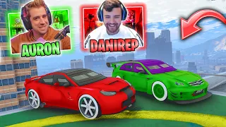 DIRECTO COMPLETO CON AURONPLAY Y AMIGOS! EL PRIMER ÚLTIMO EXPLOTA!! - GTA V ONLINE