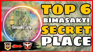 Top 6 Bimasakti Secret Place Free Fire -4G Gamers 🔥