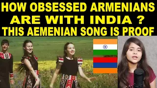 How Much Armenians Love India ? This Video will prove it , Armenian Song In Indian Style