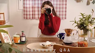 SUB) 카메라도 없던 주부가 150만 유튜버가 되기까지ㅣQ&Aㅣ나이, 직업, 촬영, 편집, 카메라, 시간관리, 일상루틴..