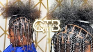 QTHEBRAIDER| HOW TO: Perfect Mens Box Braids