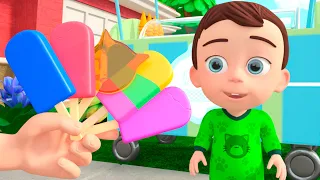 Ice Cream Song  And The Rain Song | Sing Along Nursery Rhymes