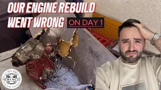 Two NON Mechanics Trying To Save A Classic Engine. What A Fail! ENG.PT1