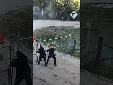 Rioters cause chaos at 'Cop City' in Georgia
