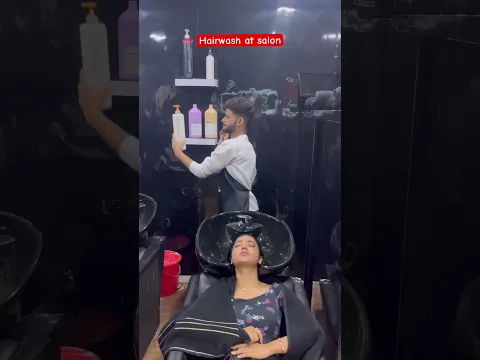 People at salon hair wash . #relatable