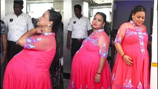 Soon To Deliver Bharati Singh With Big Baby Bump Comes To Work On Hunarbaaz Set