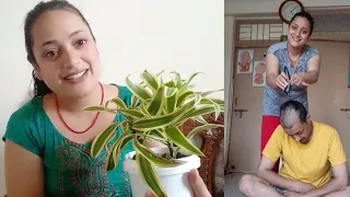 Aj Mene Apne Husband Ke Hair Cut Kar Dale😳//Happy HOLLI🔴//INDIAN MOM