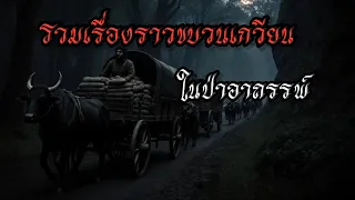 รวมเรื่องราวขบวนเกวียนในป่าลืก #เล่าเรื่องผี #เล่าเรื่อง #ghost #horror 