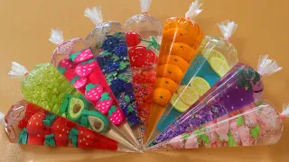 Making Slime with Piping Bags! Most Satisfying Slime Video★ASMR★#ASMR #PipingBags