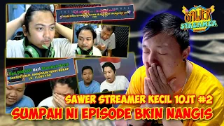 SAWER STREAMER KECIL 10JT, SURUH MEREKA BLANG SYANG KE ORANG TUA . BKIN NANGIS ASLI!