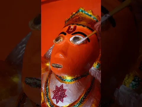 🙏 हनुमान जी का श्रृंगार 🙏 #हनुमान #vlog  #hanuman