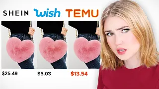 Are Temu, Shein & Wish Selling the SAME Products *let's find out*