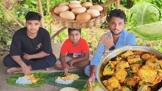 বাঁধাকপির সাথে ডিম দিয়ে এই রেসিপি কোষা মাংসের স্বাদকেও হার মানাবে || Cabbage With egg curry recipe