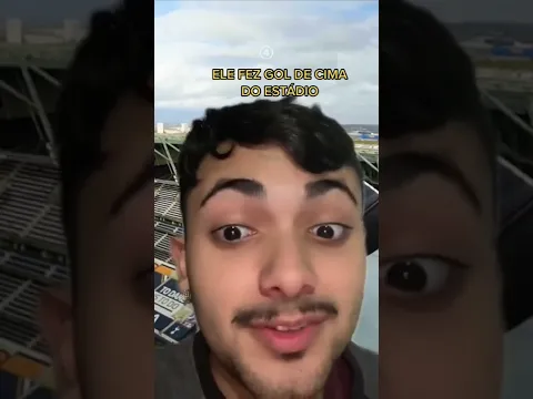 ELE FEZ GOL DE CIMA DO ESTÁDIO #shorts #futebol