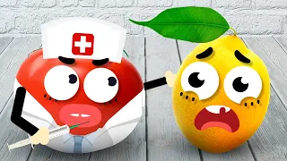 Funny Adventures Of Talkative Food! Tricky Doodles And Their Secret Fears!  - 24/7 DOODLES