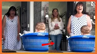 BEST REACTION When Family Leaves Kids at Grandparents’ Door Without Warning 😂