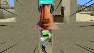 Minecraft Speedrunner Dream vs Dad