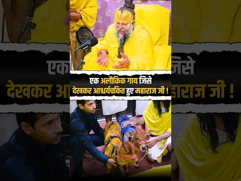 एक अलौकिक गाय जिसे देखकर आश्चर्यचकित हुए महाराज जी | Braj View