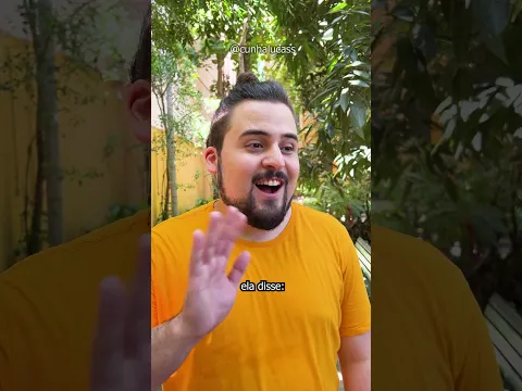 Hoje eu vi uma CARIOCA! | @CUNHALUCASS