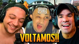 O SQUAD MAIS DOIDO DO PUBG VOLTOU!!! - PUBG com @dilera @sheviii2k