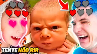 Tente Não Perder Corações com BEBÊS Fofos e Engraçados do TIKTOK😍