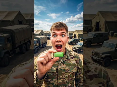 Я ПОПРОБОВАЛ ВОЕННУЮ ЖВАЧКУ! #марик