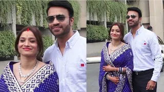 Ankita Lokhande In Sindoor & Mangalsutra With Husband Vicky Jain - 1st Time Together After Marriage