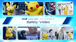 ANA Safety Video featuring Pokémon