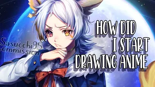 【SpeedPaint】How did i start drawing anime?