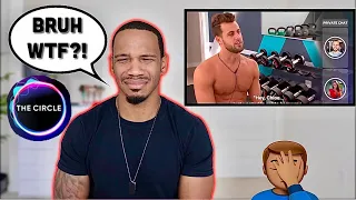 Real Trevor's Reaction to Mitchell Coming Into THE CIRCLE S2 (Netflix)