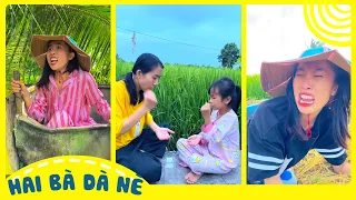 Liu liu bé Na bị chị 2 đánh đòn nhaaa | Hai bà dà nè