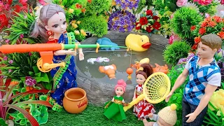 Radha's story part -99/রাধারা সবাই পুকুরে গেল মাছ ধরতে 🐟।putuler golpo